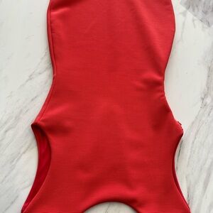 Kids Red One Piece Swimsuit